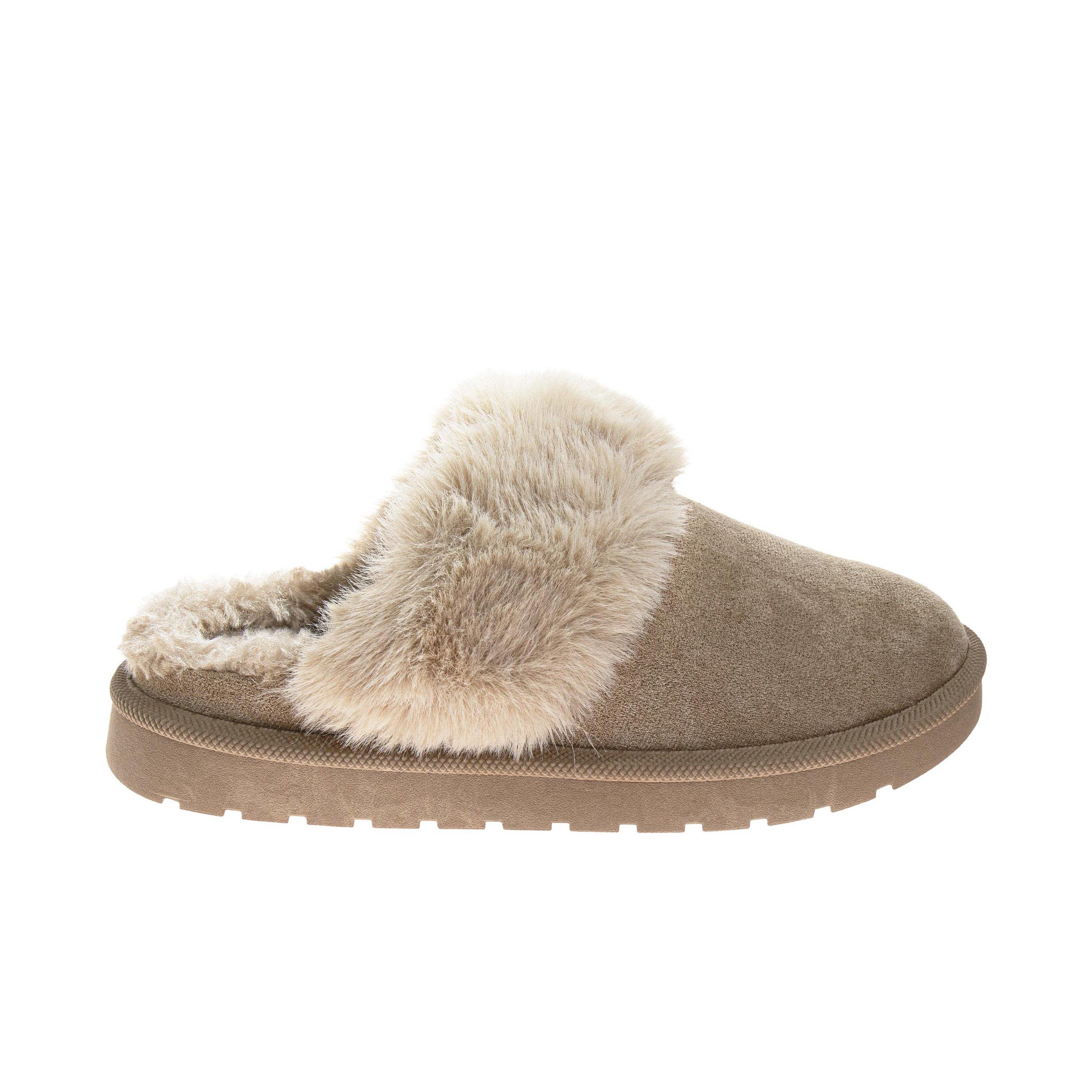 Avalanche Faux Fur "Sand" Women's Shoe - SAND